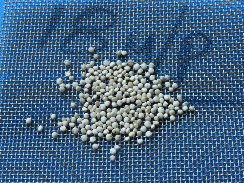 Malla de acero inoxidable sencilla
